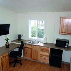 Drilling camp accommodation and kitchen modules